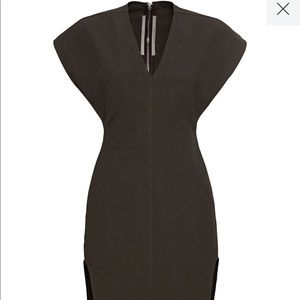 NWT Rick Owens Hourglass silhouette Dress fall winter 2020 size 10